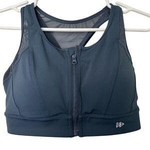 Yvette Sports High Impact Front Zip Sports Bra NWOT